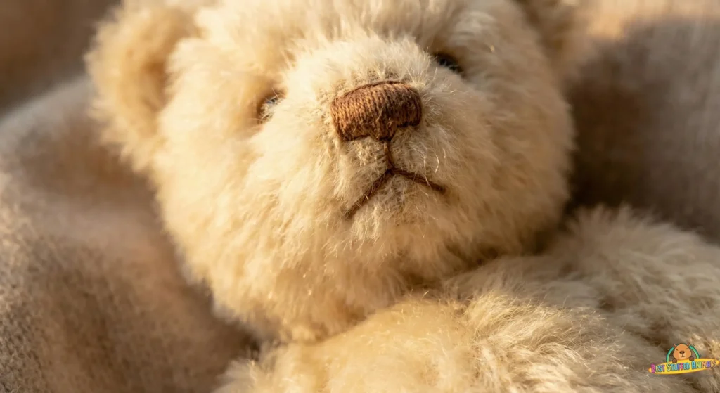 Close-up of high-quality plushie details