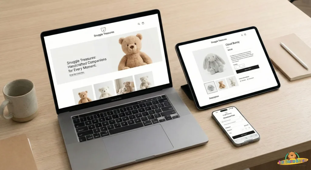 Different plush toy store styles