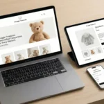 PC SHOWING snuggle treasures website