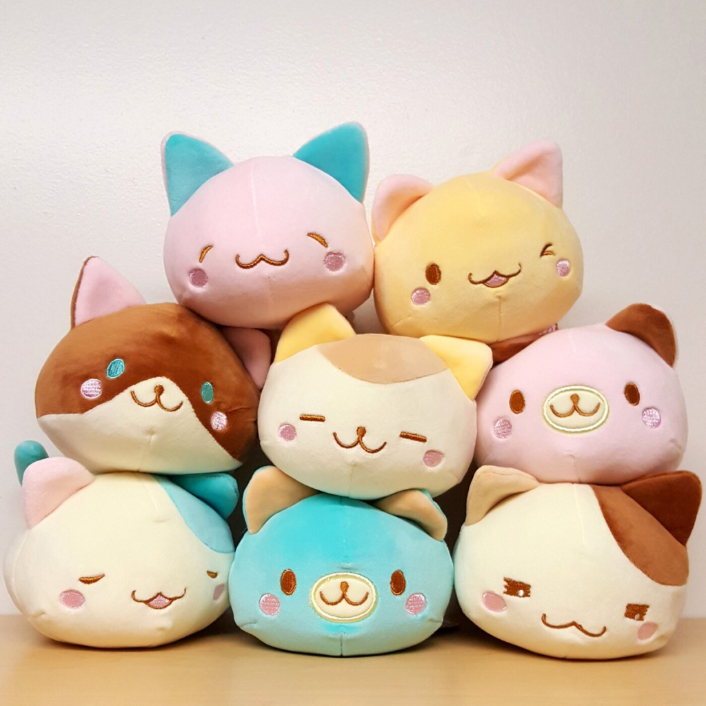 Kawaii Cat Mochi Plush