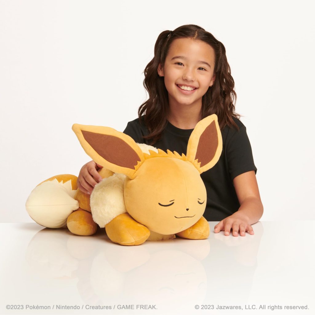 Pokémon Sleeping Eevee Plush