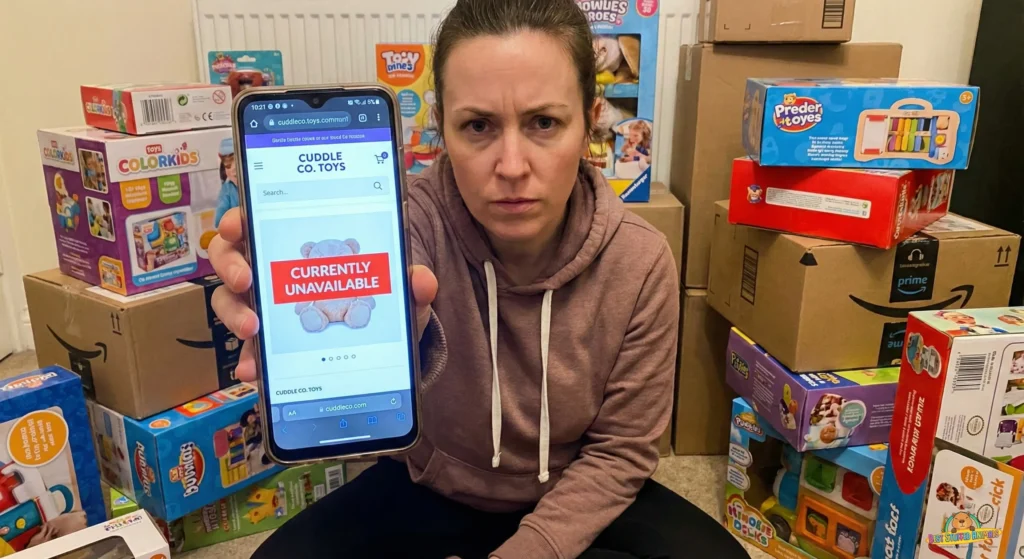 person ungry because he don't find his plushie